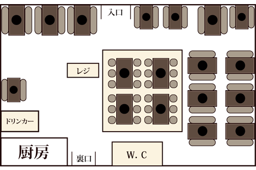 伊勢玉城店店内見取り図