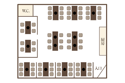 大蔵店店内見取り図